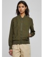 Vestes personnalisable BUILD YOUR BRAND LADIES NYLON BOMBER JACKET