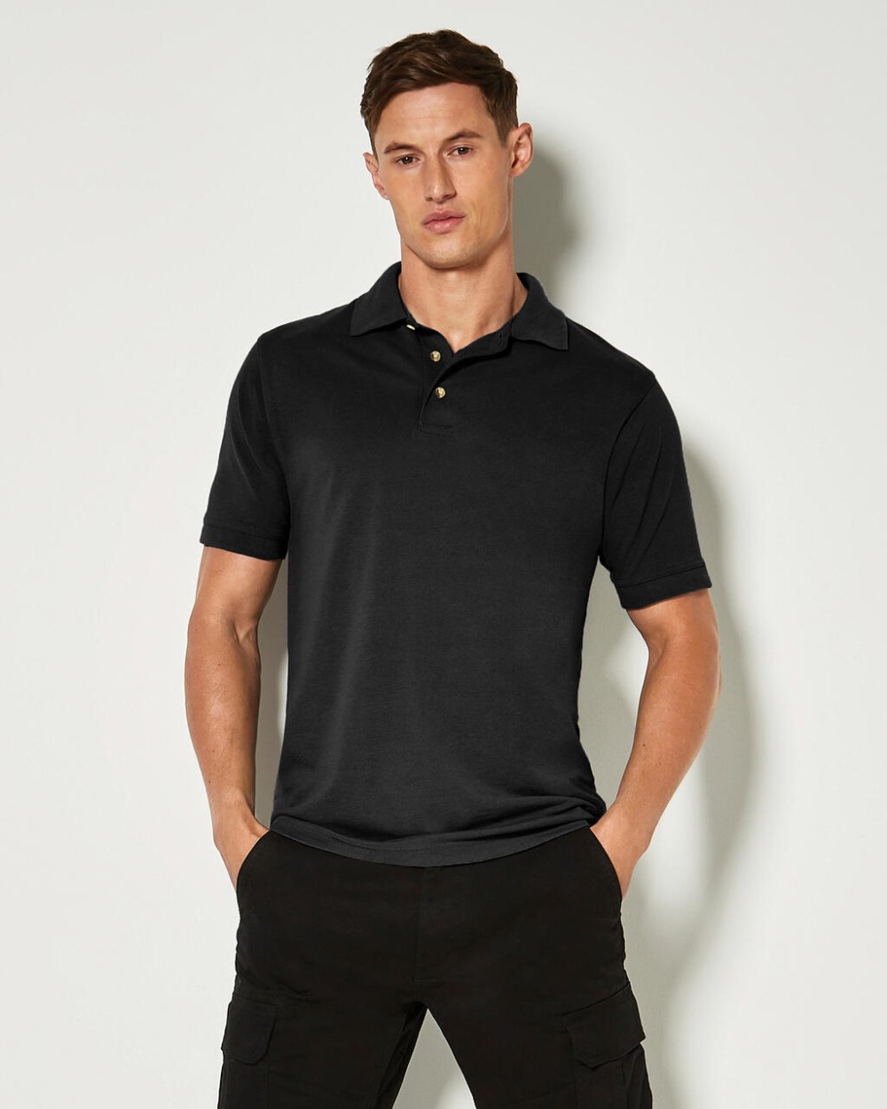 Polo's KUSTOM KIT Classic Fit Workwear Polo Superwash® 60º voor bedrukking &amp; borduring