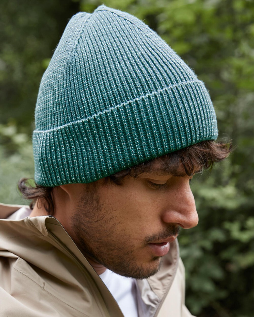 BEECHFIELD Streetlite Reflective Beanie Mützen personalisierbar