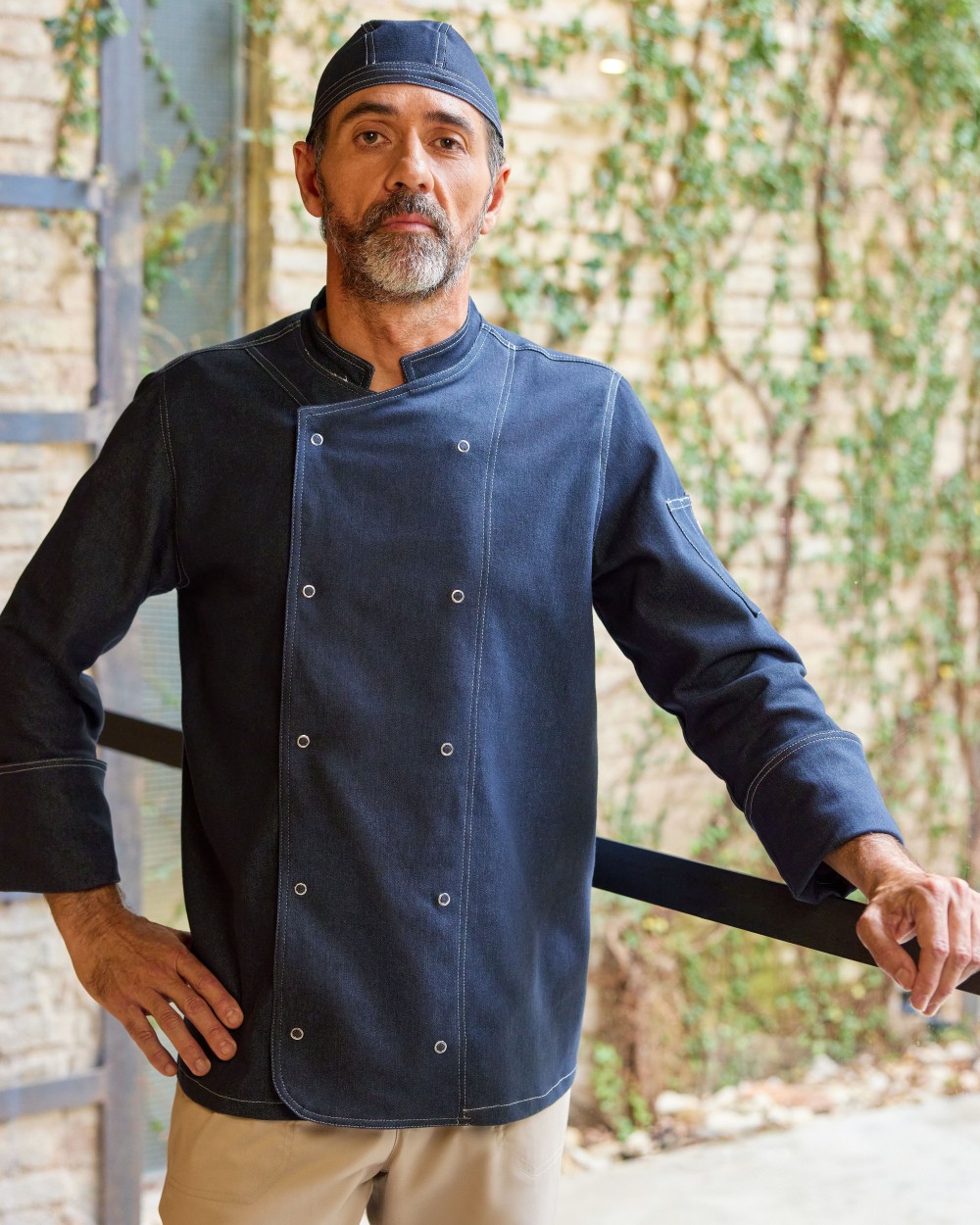 Benodigdheden VELILLA DENIM CHEF HAT voor bedrukking &amp; borduring