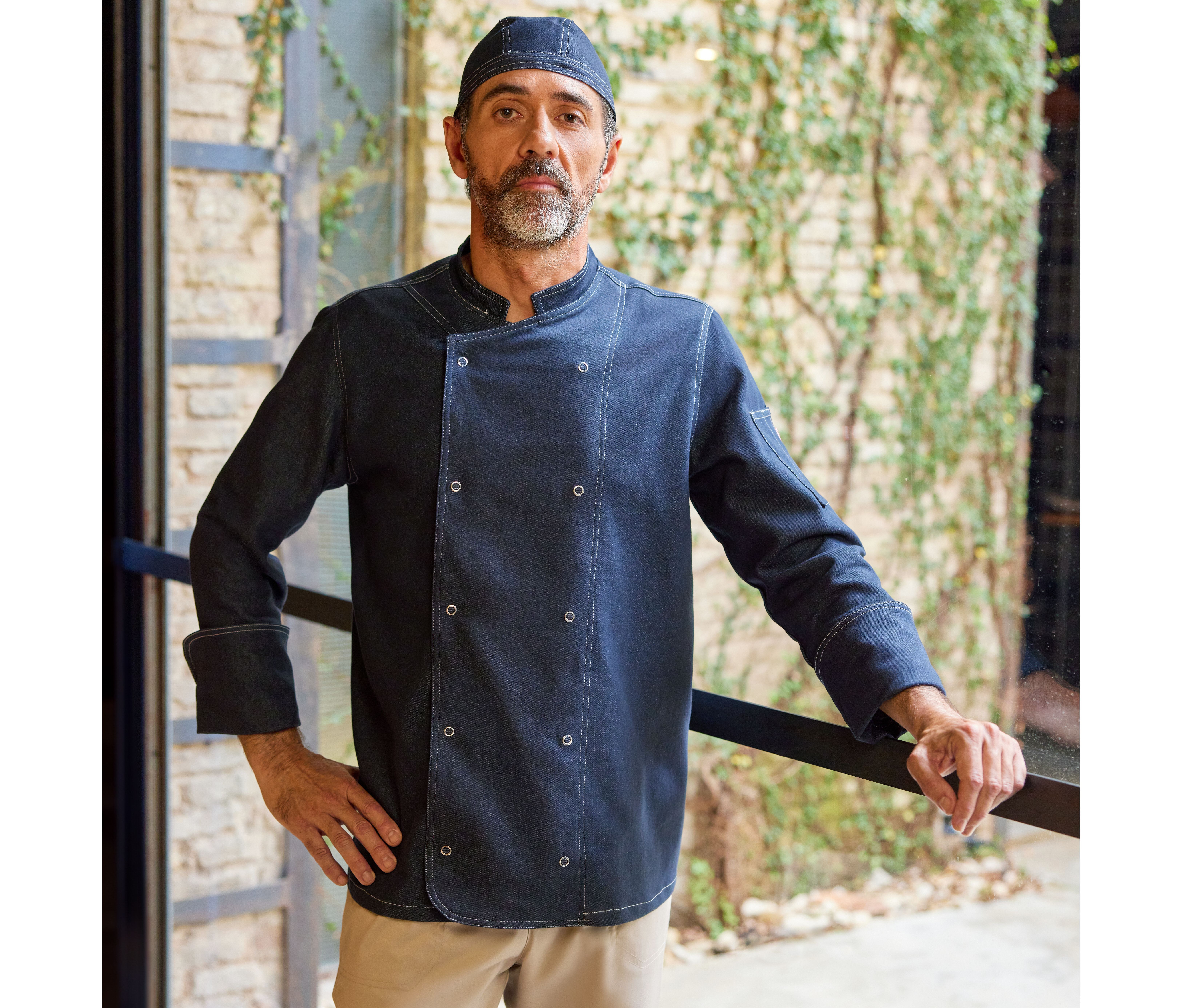 Benodigdheden VELILLA DENIM CHEF HAT voor bedrukking &amp; borduring