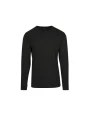 T-Shirts personnalisable BUILD YOUR BRAND LONG SLEEVE WITH CUFFRIB