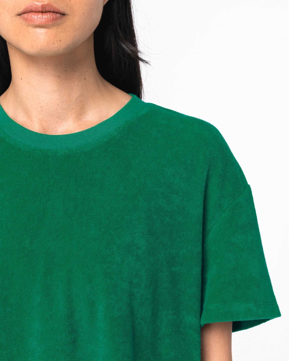 T-shirts NATIVE SPIRIT Ecologisch badstof dames-T-shirt voor bedrukking &amp; borduring