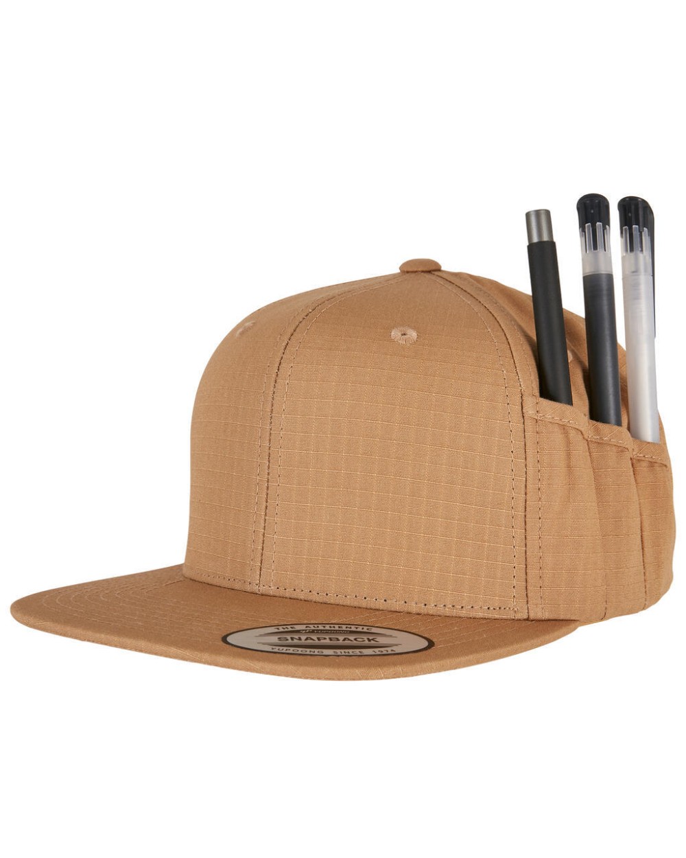 Petjes FLEXFIT Pencil Holder Snapback Cap voor bedrukking &amp; borduring