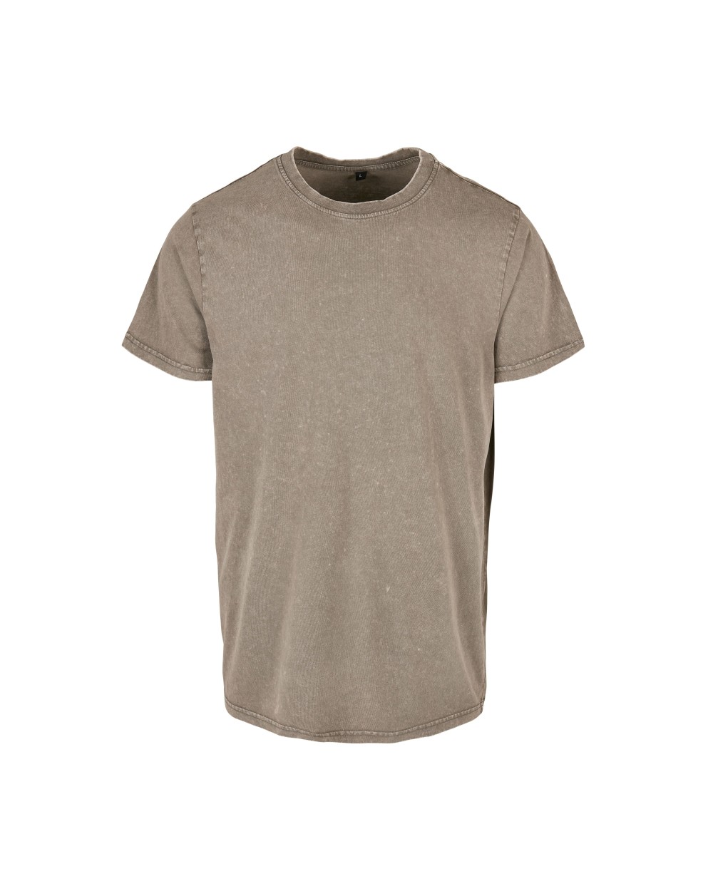 T-shirts BUILD YOUR BRAND ACID WASHED ROUND NECK TEE voor bedrukking &amp; borduring