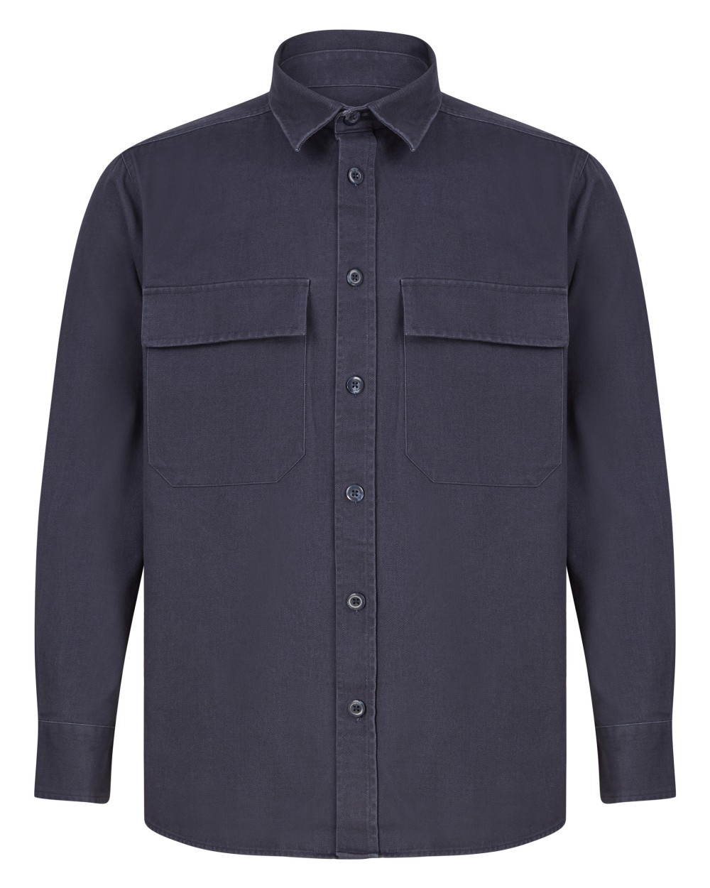 Hemden FRONT ROW Overshirt Drill voor bedrukking &amp; borduring