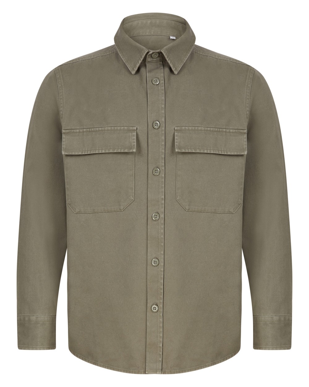 Hemden FRONT ROW Overshirt Drill voor bedrukking &amp; borduring