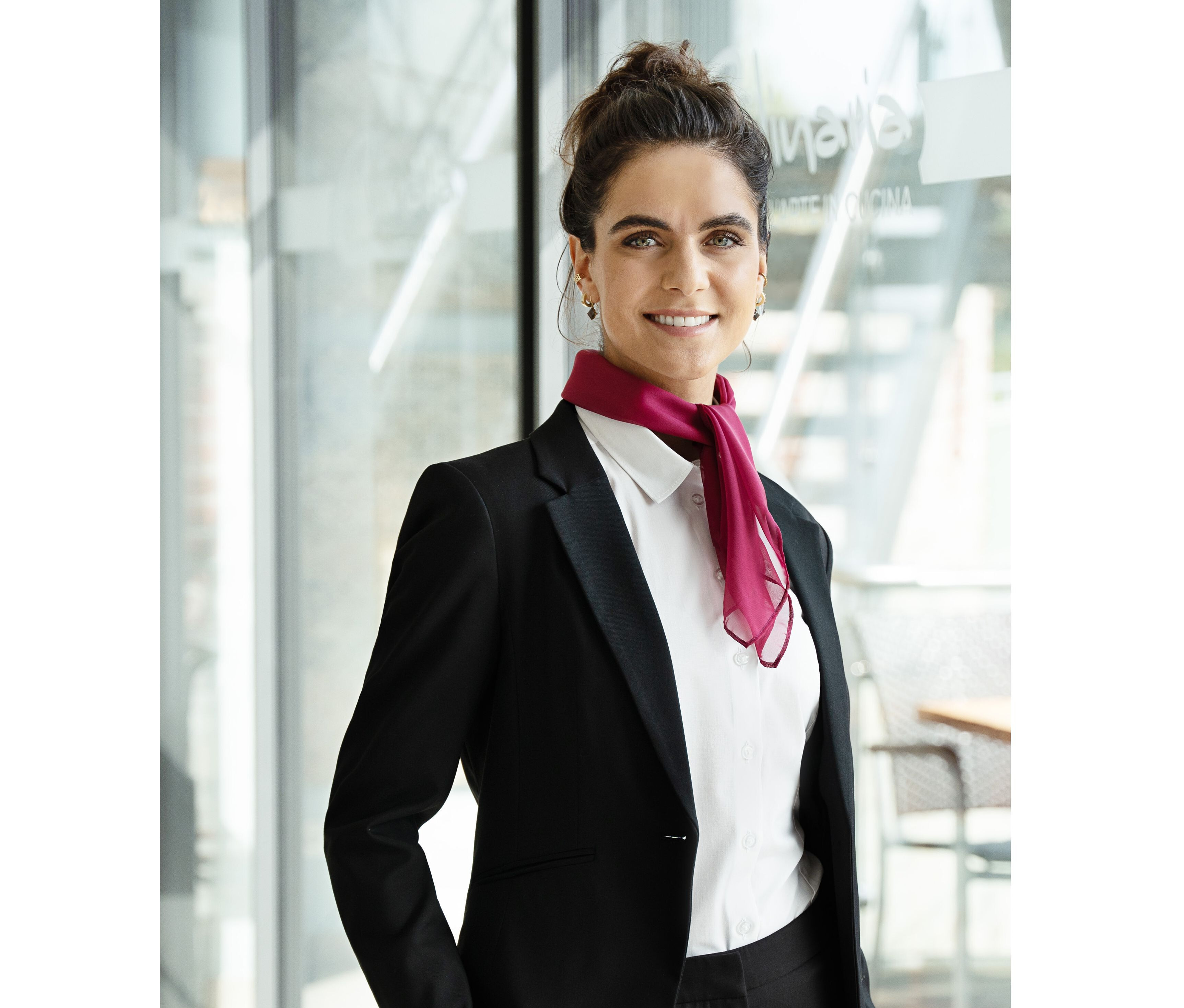 KARLOWSKY CHIFFON SCARF CLASSIC Zubehör personalisierbar