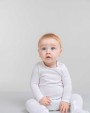 Baby artikelen LARKWOOD Pyjama met lange mouwen van biologisch katoen voor bedrukking &amp; borduring