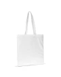 Tote bags 4DO Schoudertas biologisch katoen kleur lang 140g/m² 38x42 cm voor bedrukking &amp; borduring