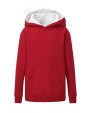 SG CLOTHING Contrast Hooded Sweatshirt Kids Sweatshirts personalisierbar