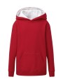 SG CLOTHING Contrast Hooded Sweatshirt Kids /api/colors/b7356eda-6c72-4d03-829c-6a61c9e04b1f personnalisable