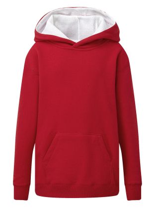 Contrast Hooded Sweatshirt Kids