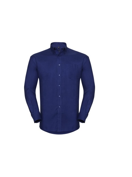 RUSSELL Chemise homme manches longues Oxford /api/colors/faa09971-d6a0-46cd-b5b3-d674b3aba32b personnalisable