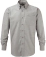 RUSSELL Men's Long Sleeve Easy Care Oxford Shirt Hemden personalisierbar