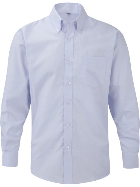 RUSSELL Chemise homme manches longues Oxford /api/colors/47da2a7d-af26-4e06-98f3-390f4bc89c64 personnalisable