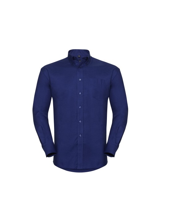 Hemden RUSSELL Mens' Long Sleeve Easy Care Oxford Shirt voor bedrukking &amp; borduring