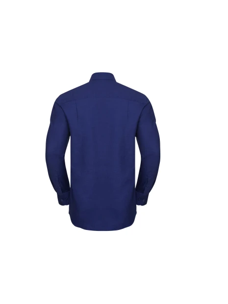 RUSSELL Chemise homme manches longues Oxford /api/colors/faa09971-d6a0-46cd-b5b3-d674b3aba32b personnalisable