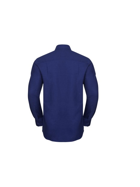 RUSSELL Chemise homme manches longues Oxford /api/colors/faa09971-d6a0-46cd-b5b3-d674b3aba32b personnalisable