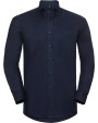 RUSSELL Men's Long Sleeve Easy Care Oxford Shirt Hemden personalisierbar