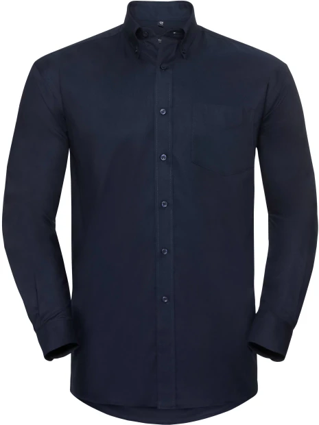 RUSSELL Chemise homme manches longues Oxford /api/colors/f616174a-642e-417a-958d-f6fb41267ae9 personnalisable