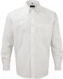 RUSSELL Men's Long Sleeve Easy Care Oxford Shirt Hemden personalisierbar