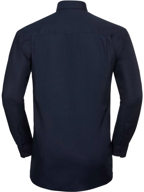 RUSSELL Chemise homme manches longues Oxford /api/colors/f616174a-642e-417a-958d-f6fb41267ae9 personnalisable