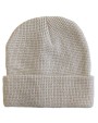 Bonnets personnalisable L-MERCH Knitted Beanie Waffle Look