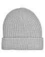 Bonnets personnalisable L-MERCH Knitted Beanie Waffle Look