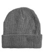 Mutsen L-MERCH Knitted Beanie Waffle Look voor bedrukking &amp; borduring
