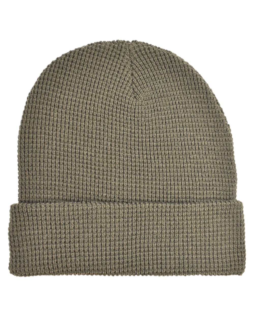 L-MERCH Knitted Beanie Waffle Look Mützen personalisierbar