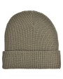 Bonnets personnalisable L-MERCH Knitted Beanie Waffle Look