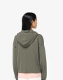 NATIVE SPIRIT Umweltfreundliches Damen-Kapuzensweatshirt aus French Terry mit Reißverschluss Sweatshirts personalisierbar