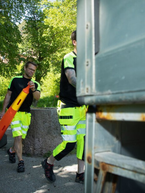 Bermudas & Shorts à personnaliser PROJOB 6575 SHORT STRETCH EN ISO 20471 CLASSE 2/1 