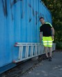 Bermuda's & Shorts PROJOB 6575 SIGNALISATIE STRETCHSHORT MET SPIJKERZAKKEN EN ISO 20471 KLASSE 2/1 voor bedrukking &amp; borduring