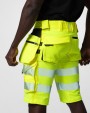 Bermudas & Shorts personnalisable PROJOB 6575 SHORT STRETCH EN ISO 20471 CLASSE 2/1