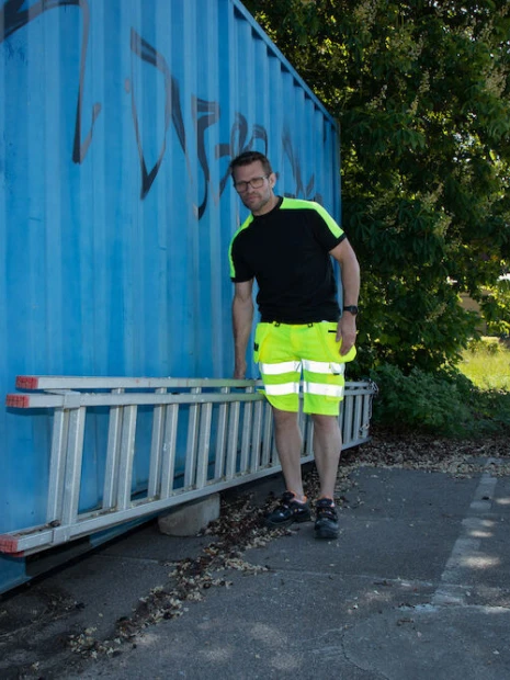 Bermudas & Shorts à personnaliser PROJOB 6575 SHORT STRETCH EN ISO 20471 CLASSE 2/1 