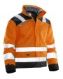 JOBMAN 1346 Winterjacke Star Hi-Vis Jacken personalisierbar