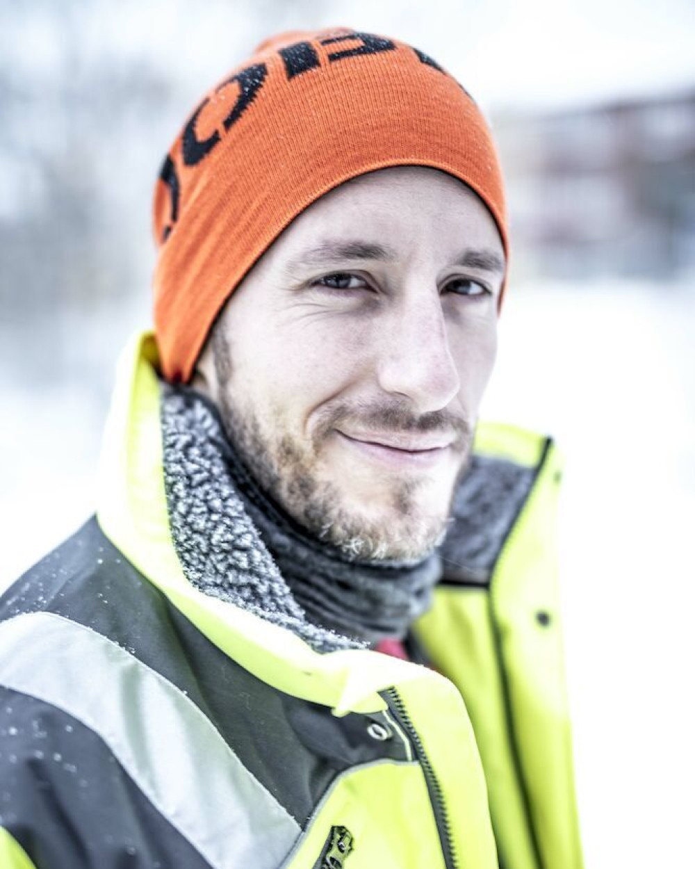 JOBMAN 1346 Winterjacke Star Hi-Vis Jacken personalisierbar