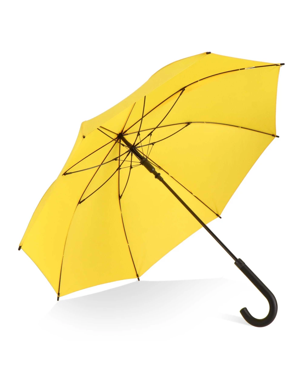 Parapluies personnalisable 4DO Verdure 190T Pongee 23" Parapluie à crochet coupe-vent Ouverture automatique