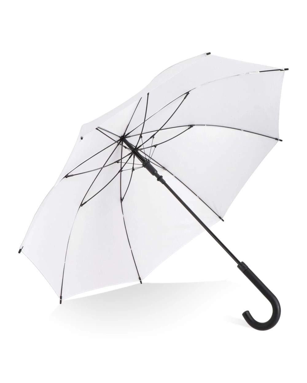 Parapluies personnalisable 4DO Verdure 190T Pongee 23" Parapluie à crochet coupe-vent Ouverture automatique