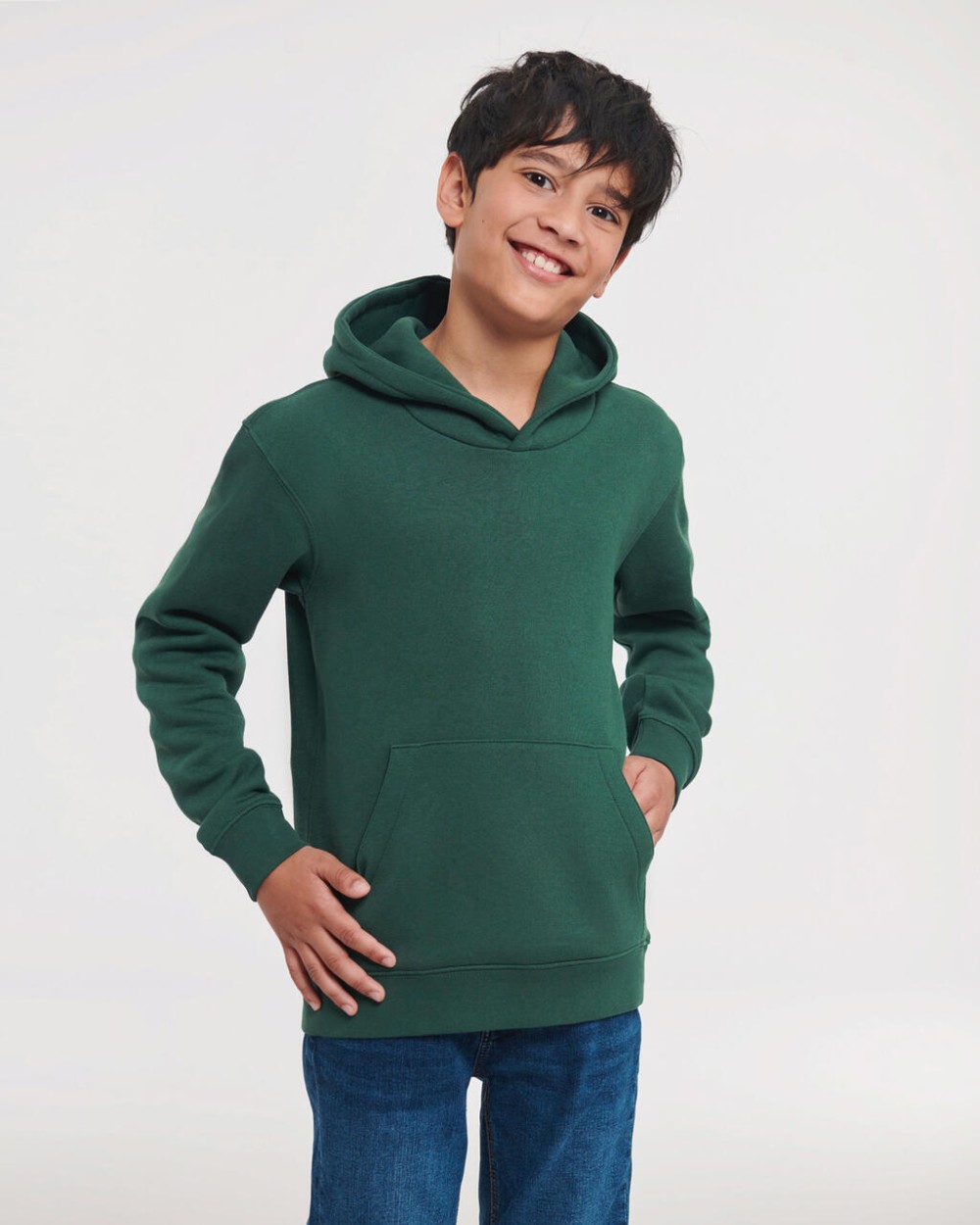 RUSSELL Kids' Authentic Hooded Sweat Sweatshirts personalisierbar