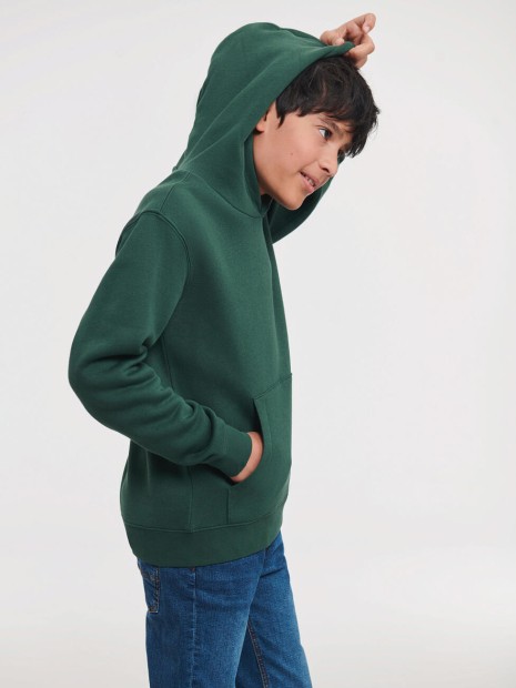 Sweat-shirts à personnaliser RUSSELL Kids' Authentic Hooded Sweat 
