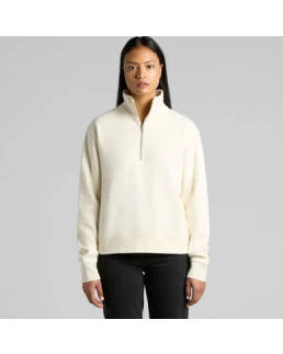 Wo's Stencil Half Zip Crew