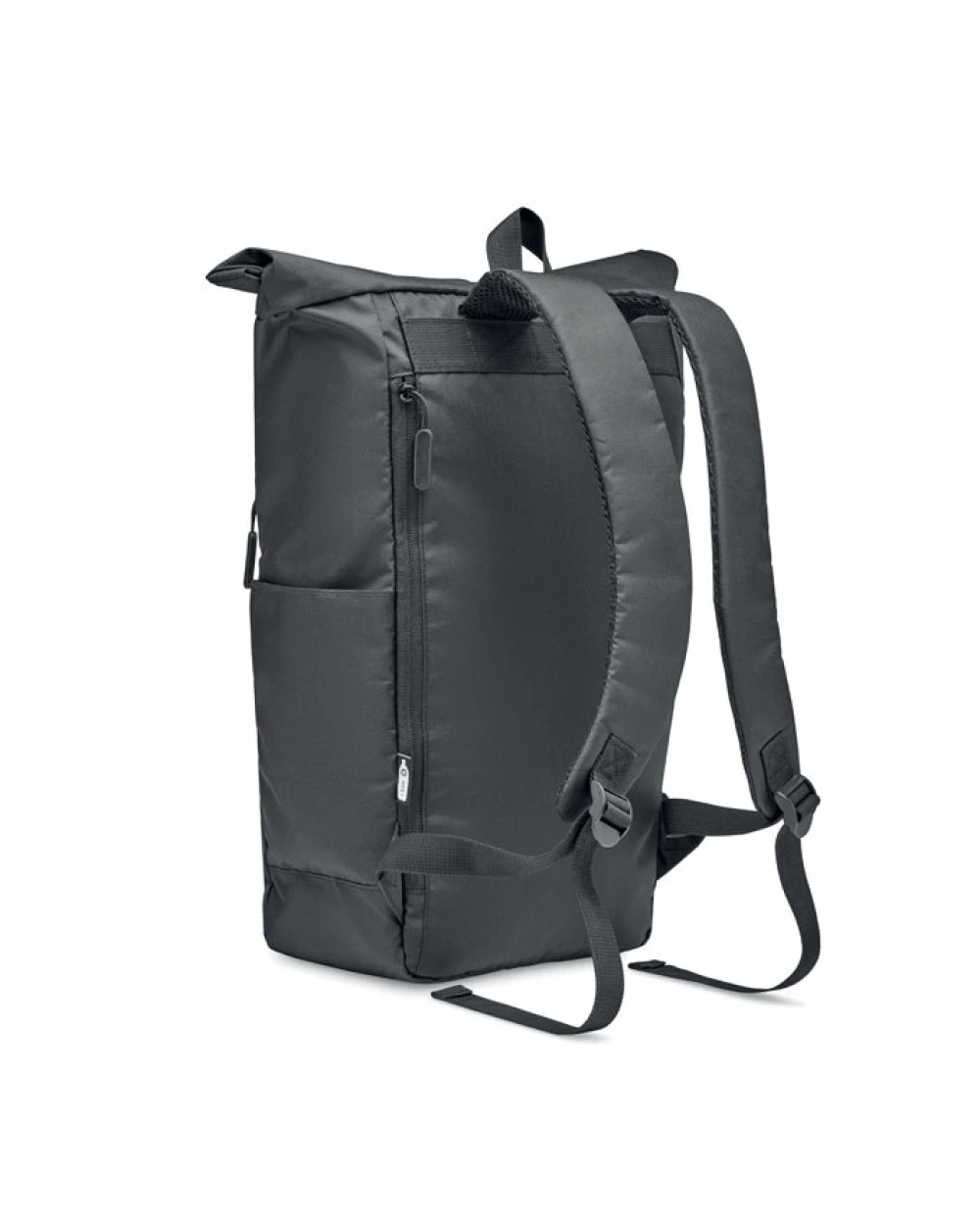 4DO Rolltop-Rucksack 300D RPET Taschen personalisierbar