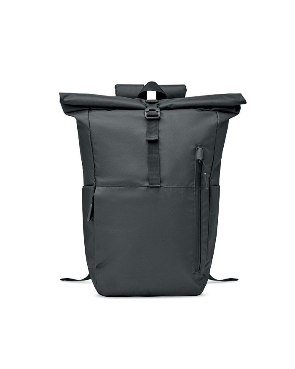 4DO Rolltop-Rucksack 300D RPET Taschen personalisierbar