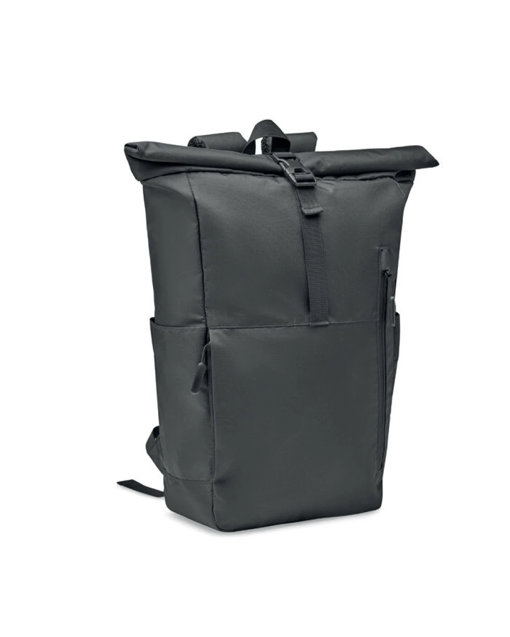 4DO Rolltop-Rucksack 300D RPET Taschen personalisierbar