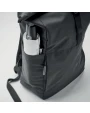 4DO Rolltop-Rucksack 300D RPET Taschen personalisierbar