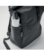4DO Rolltop-Rucksack 300D RPET Taschen personalisierbar