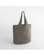 Tassen & Zakken WESTFORDMILL Canvas cabas tas met luipaardprint voor bedrukking &amp; borduring